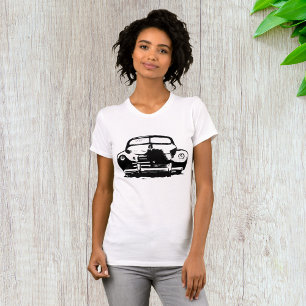 Camiseta T-Shirt Com Carro Retro