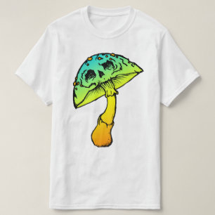 Camiseta T-Shirt com casca de cogumelo