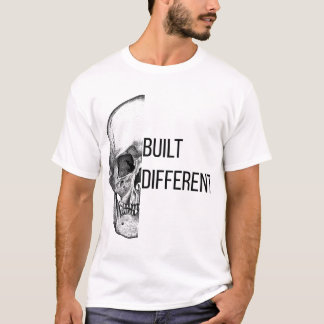 Camiseta T-Shirt Com Caveira Diferente - Edgy Urban