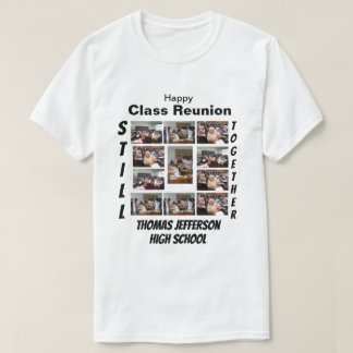 Camiseta T-Shirt com Colagem de Fotos 11 da Reunião de Clas