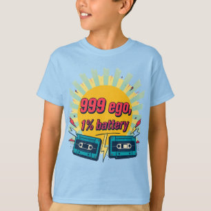 Camiseta T-Shirt com Cotação de Buffer Espiritual Retroativ