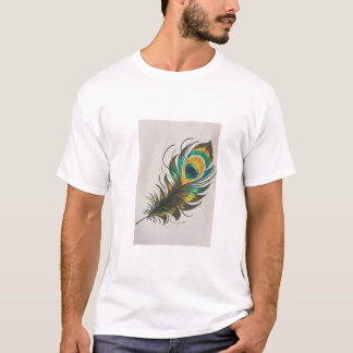 Camiseta T-Shirt com design de pena