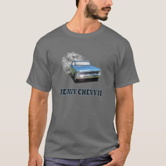 Camiseta T-shirt com design pesado do carro de Chevy