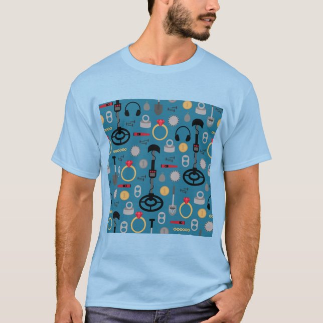 Camiseta T-Shirt com detecção de metais (Frente)