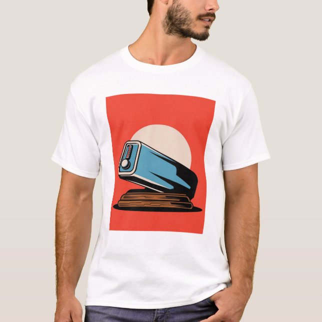 Camiseta t-shirt com divisão (Frente)