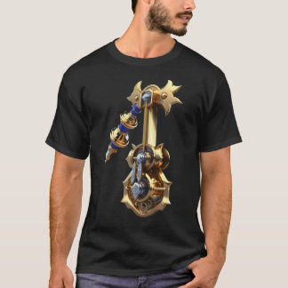 Camiseta T-Shirt com Espada 3D - Estilo Guerreiro Epic Fant