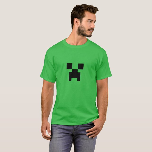Camiseta T-Shirt com Face Explosiva - Estilo Bloqueado (Frente Completa)