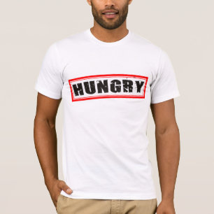 Camiseta T-shirt com fome