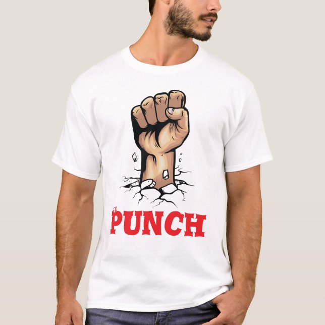 Camiseta T-Shirt com força de perfuração (Frente)