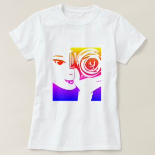 Camiseta T-Shirt com fotografia colorida