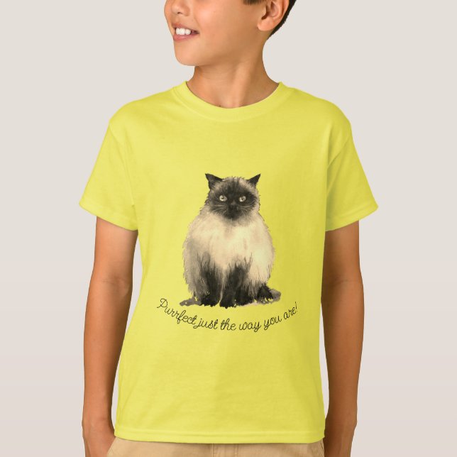 Camiseta T-Shirt com gato de Furto (Frente)