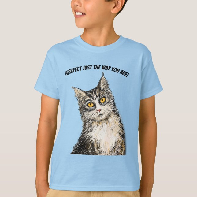 Camiseta T-Shirt com gato de Furto (Frente)