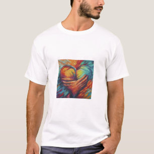 Camiseta T-shirt com "Hearty Hugs"