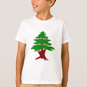 Camiseta T-Shirt com Imagem Patriótica Premium do Cedro do