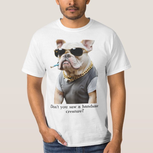 Camiseta T-shirt com impressão engraçada (Frente)