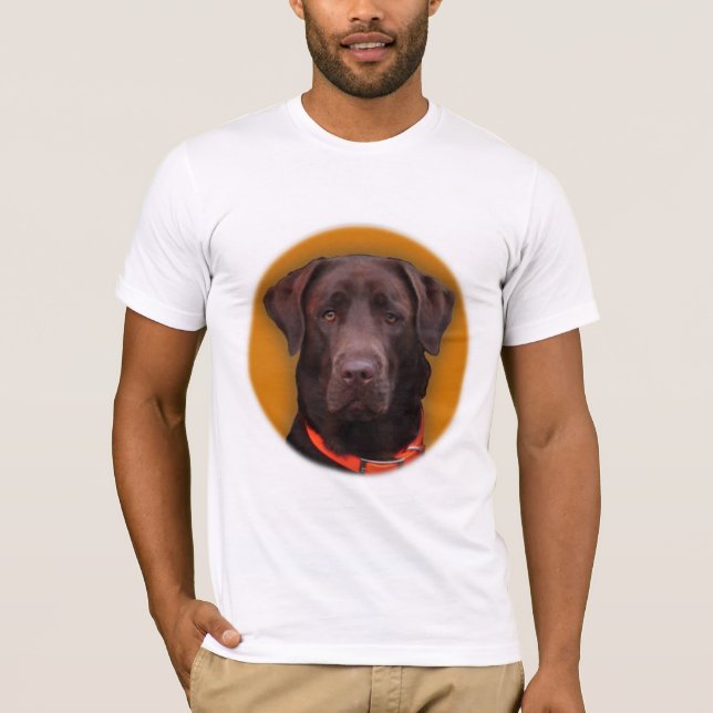 Camiseta T-shirt com laboratório e citações do chocolate (Frente)