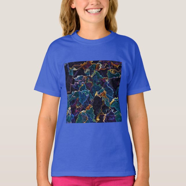 Camiseta T-Shirt com lambreta de óleo (Frente)