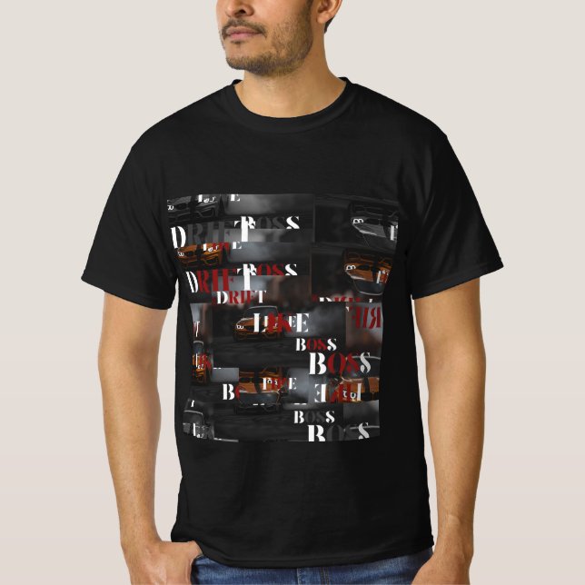 Camiseta T-Shirt com lenda de deriva alemã (Frente)