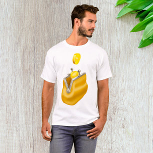Camiseta T-Shirt com Moedas
