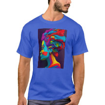 T-Shirt com múltiplas cores