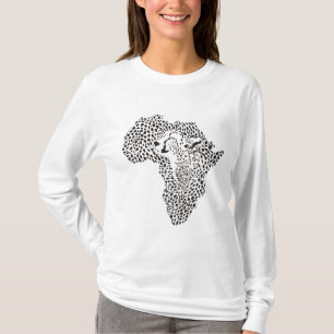 Camiseta T-shirt com o design original de África - Cheet