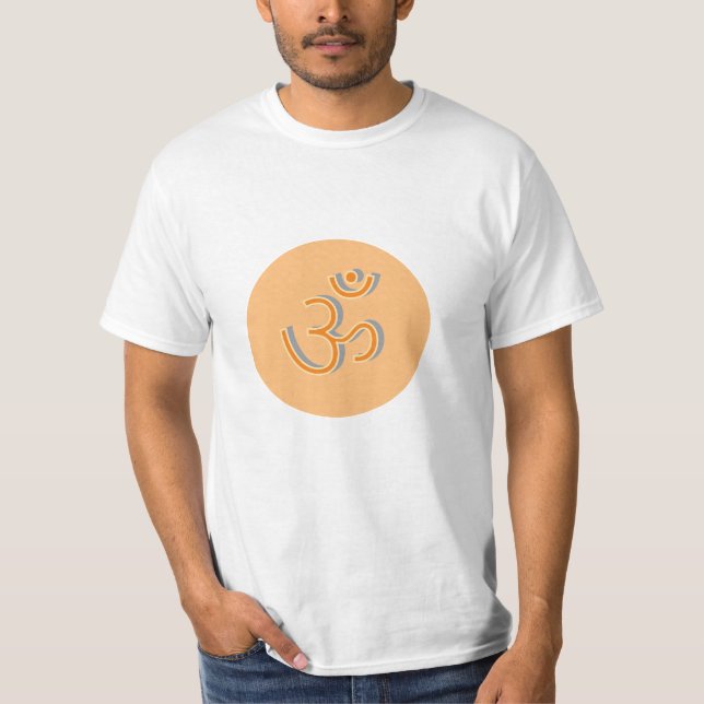 Camiseta T-Shirt com om ou AUM (Frente)