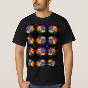 Camiseta T-Shirt com pintura escura de valor masculino