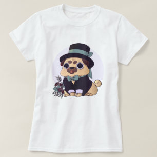 Camiseta T-Shirt com Pug Cute