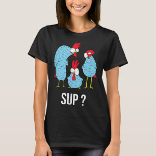 Camiseta T-Shirt com pulsação de frango