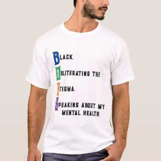 Camiseta T-Shirt com Riqueza da Saúde Mental