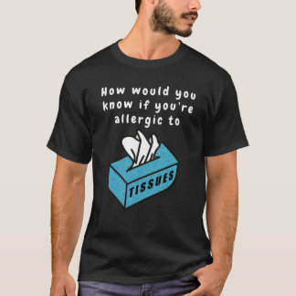 Camiseta T-Shirt com Tecido Humorístico