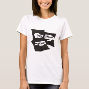 Camiseta T-Shirt com tesoura de papel