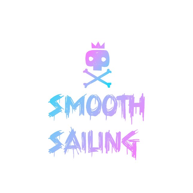 Camiseta T-Shirt com texto "navegação suave" (Criador carregado)