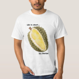 Camiseta T-shirt com um design da fruta do Durian