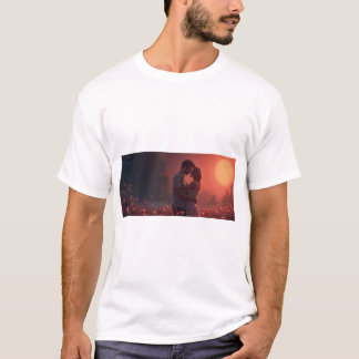 Camiseta T-shirt com uma imagem atmosférica