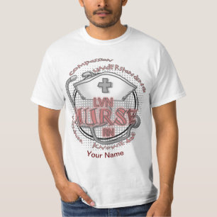 Camiseta t-shirt com valor de Axiom de Enfermeira LVN