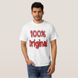 Camiseta T-Shirt com Valor Original 100%