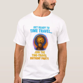 Camiseta T-Shirt com Viagem de tempo