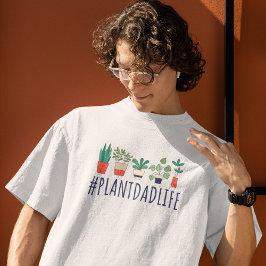 Camiseta T-Shirt com vida útil do Pai vegetal