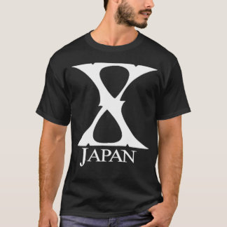 Camiseta T-shirt com x branco