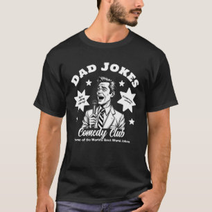 Camiseta T-Shirt Comediante do Clube de Comédia do Pai Piad