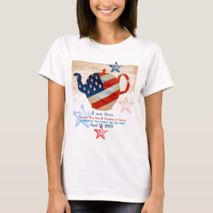 Camiseta T-shirt comemorativo de TeaParty