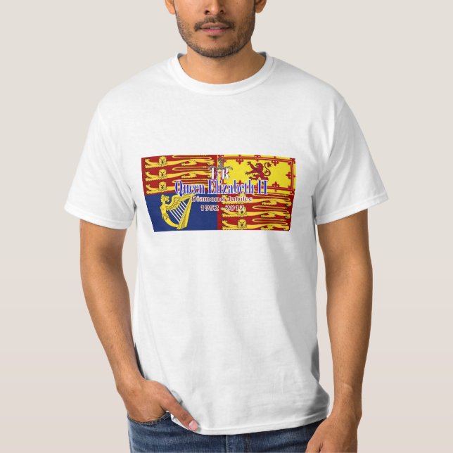 Camiseta T-shirt comemorativo do jubileu de diamante (Frente)