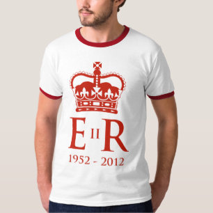 Camiseta T-shirt comemorativo do jubileu de diamante