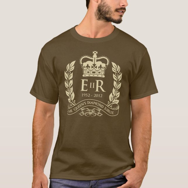 Camiseta T-shirt comemorativo do jubileu de diamante (Frente)