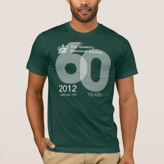 Camiseta T-shirt comemorativo do jubileu de diamante