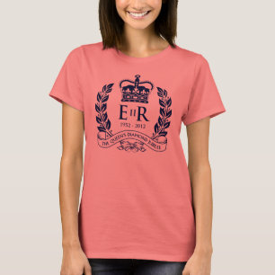 Camiseta T-shirt comemorativo do jubileu de diamante