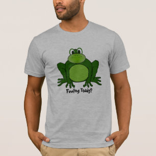 Camiseta T-shirt cómico do sapo - o sentimento Toady?