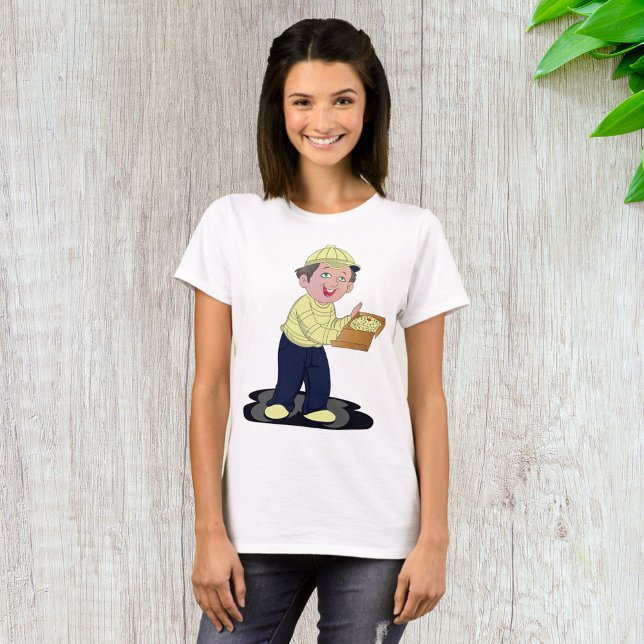 Camiseta T-Shirt Comida De Pizza (Criador carregado)