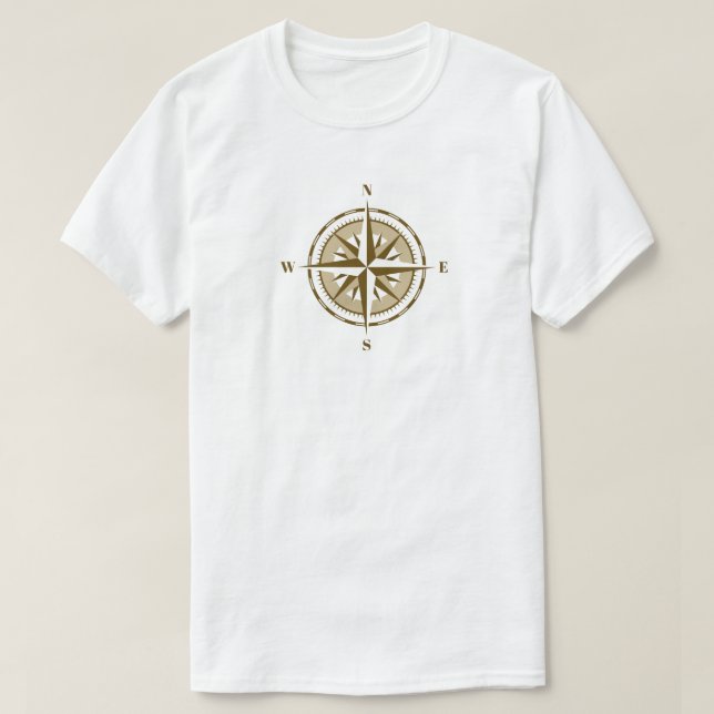 Camiseta T-Shirt Compass (Frente do Design)